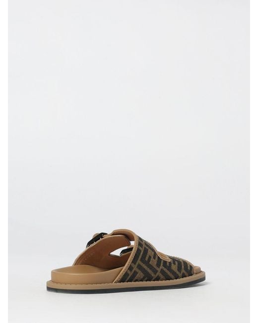 Fendi Brown Feel Sandal for men
