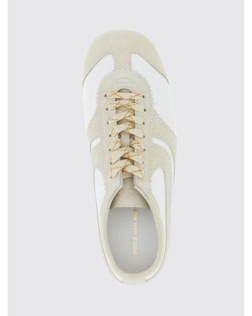 Dries Van Noten Natural Leather Sneakers for men