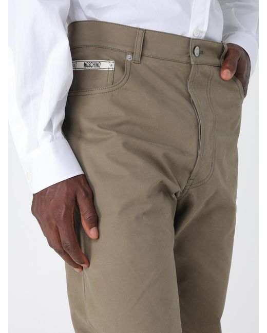 Moschino Couture Natural Jeans for men