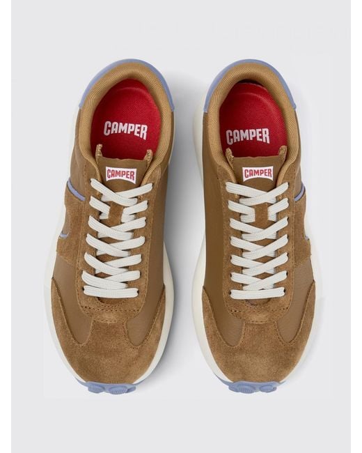 Camper White Pelotas Athens Leather Sneakers