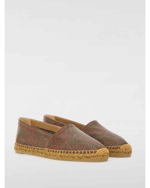 Castaner Brown Flache Schuhe Damen