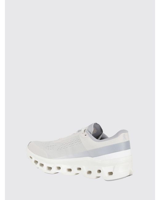 On Shoes White On Cloudmonster 1 Mesh Sneakers for men