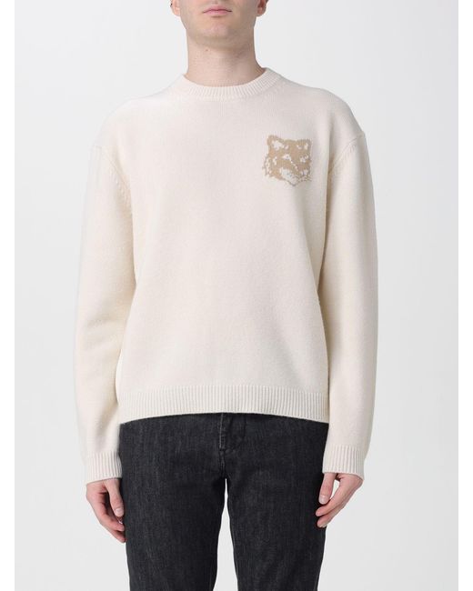 Maison Kitsuné White Maison KitsunÉ Sweatshirt for men