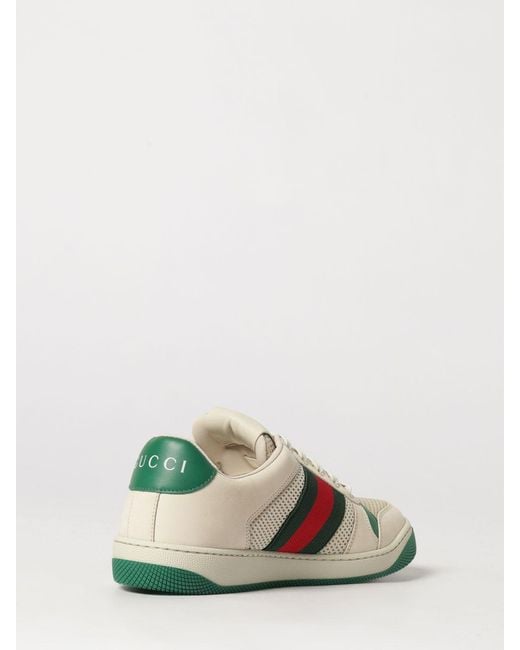 Gucci Natural Screener Sneakers for men