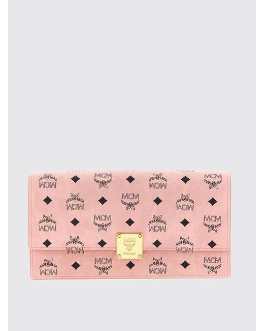 MCM Pink Briefcase