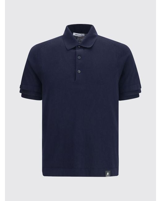 Premiata Blue Polo Shirt for men