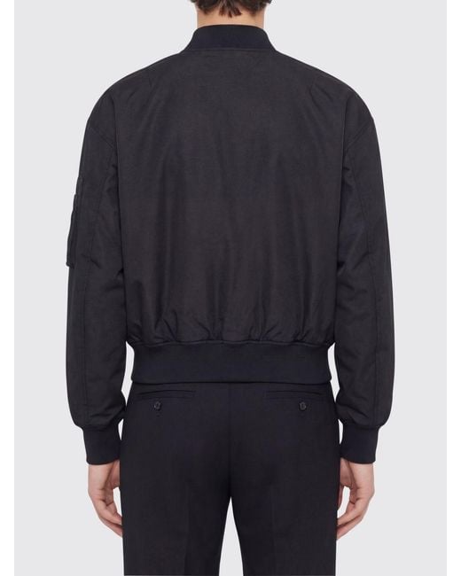 Entire studios Blue Nylon Bomber Jacket for men