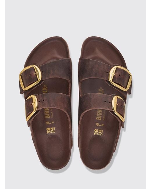 Birkenstock Brown Arizona Big Buckle Sandals
