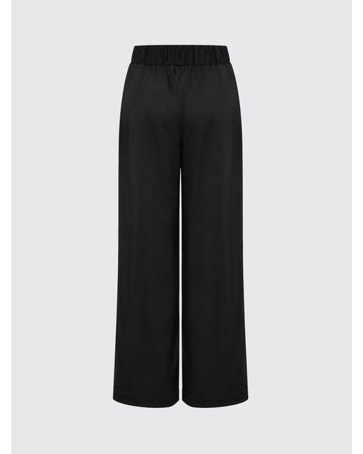 Semicouture Black Jhonny Viscose Jogging Pants