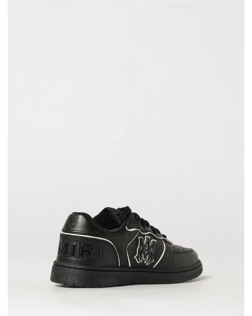 Amiri Black Newport Low-Top Trainers for men