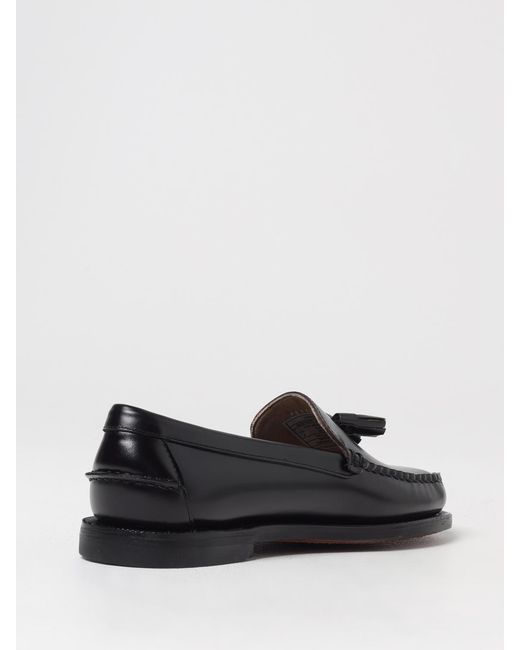 Sebago Black Classic Will Leather Loafers With Tassels