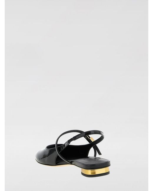 Tod's White Patent Leather Mary Jane