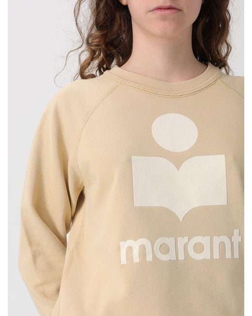 Isabel Marant Natural Crew-Neck Sweatshirt