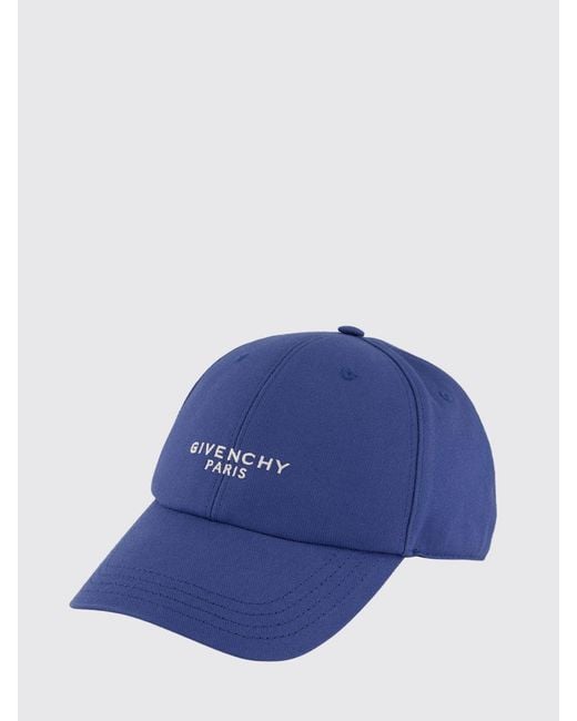 Givenchy Baumwoll-Baseballkappe Mit Logo in Blue für Herren