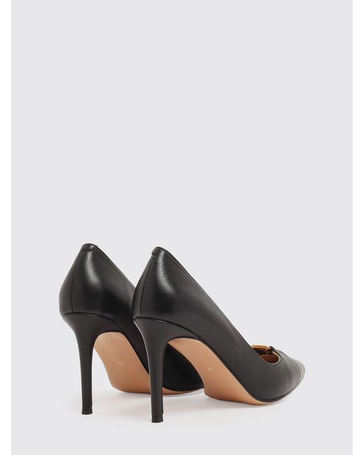Twinset Black Leather Pumps