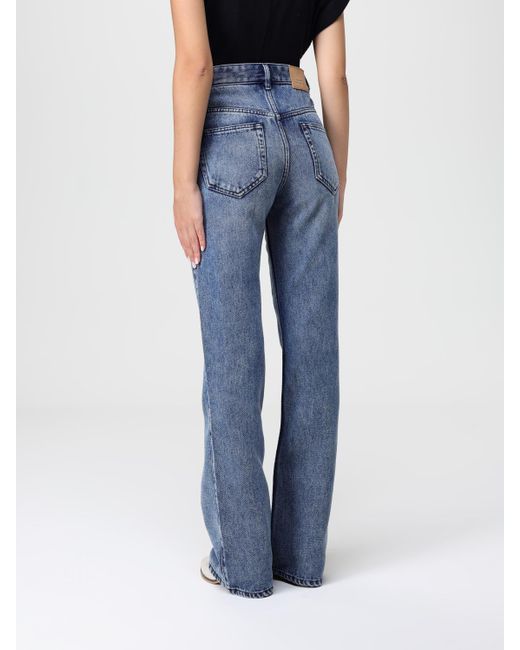 Isabel Marant Blue Cotton Jeans