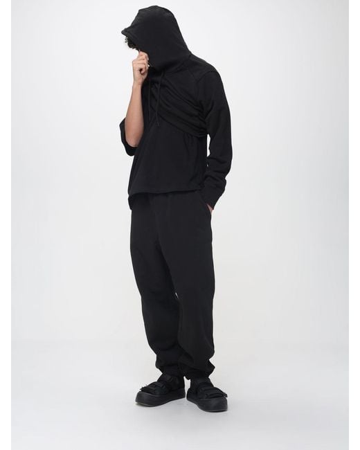 Entire studios Blue Cotton Hoodie for men