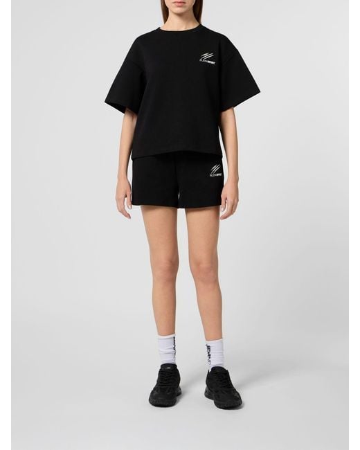 Philipp Plein Black Shorts