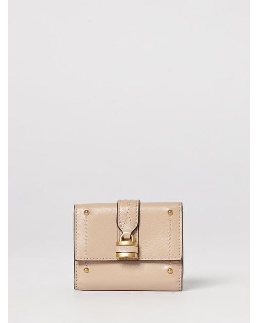 Chloé Natural ChloÉ Calfskin Wallet