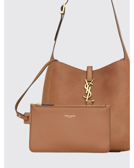 Saint Laurent White Shoulder Bag