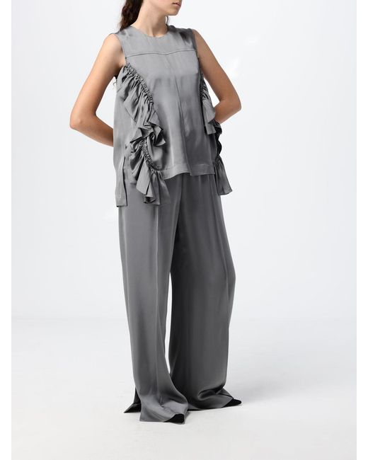Jil Sander Gray Pants