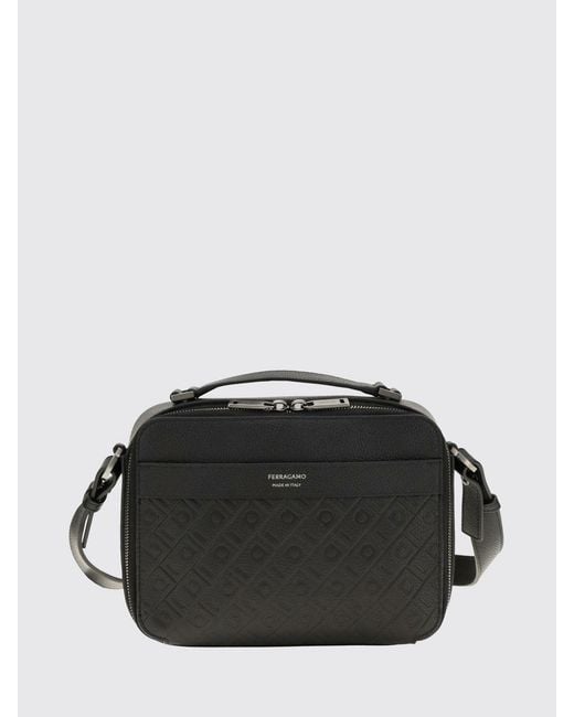 Borsa Uomo di Ferragamo in Black da Uomo