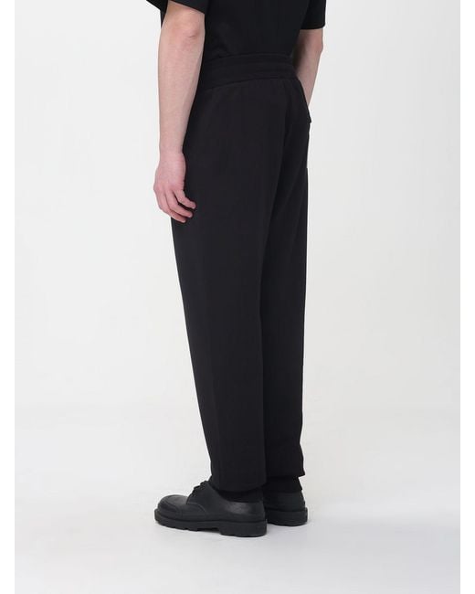 Dolce & Gabbana Black Dolce &Amp Gabbana Cotton Jogging Trousers for men
