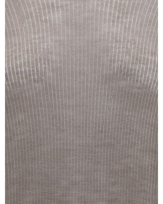 Rick Owens Natural Dropped-Shoulder Pure Cashmere Hoodie