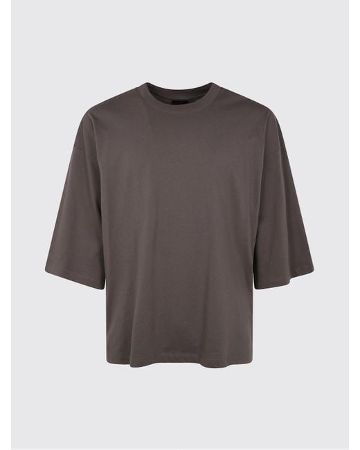Thom Krom Gray T-Shirt for men