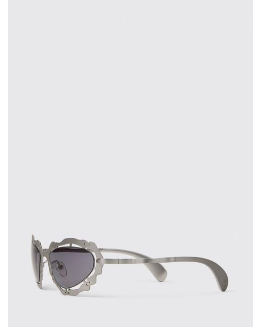 CAMPERLAB White Nopea Recycled Steel Sunglasses