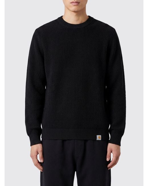 Carhartt Black Cotton Blend Pullover for men