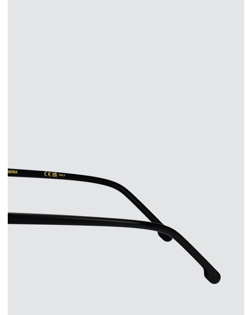 Carrera White Teardrop Metal Aviator Sunglasses With Double Bridge for men