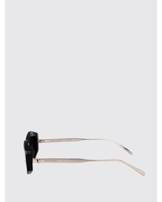 McQueen Black Sunglasses Am0482S