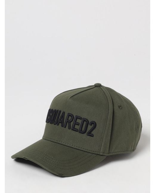 DSquared² Green Hat for men