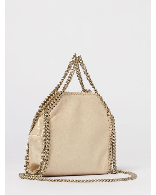 Stella McCartney Natural Micro Tote Falabella Bag