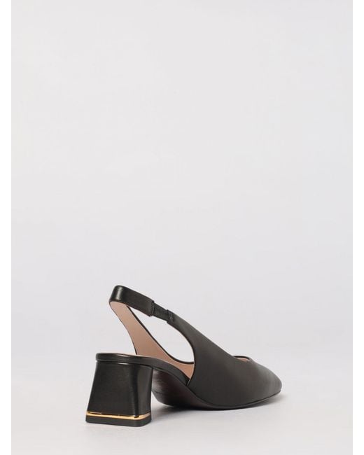Coccinelle Black C-Everyday Leather Slingbacks