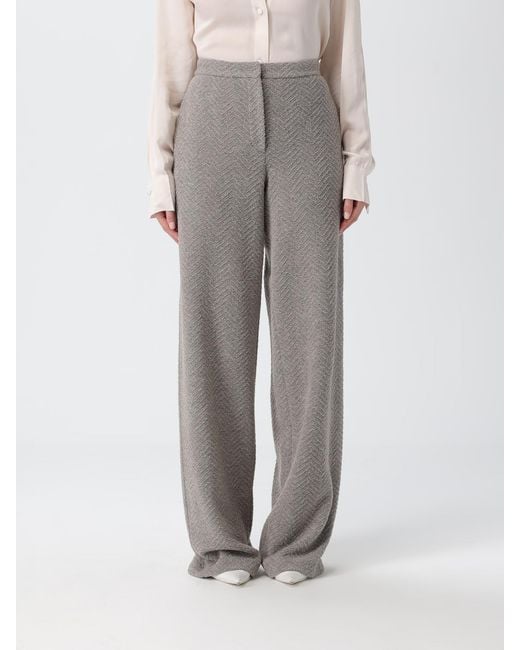 Emporio Armani Gray Trousers