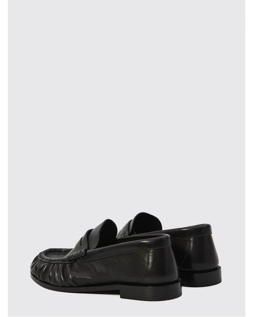 Saint Laurent White Le Loafer Vegetable Tanned Leather Loafers