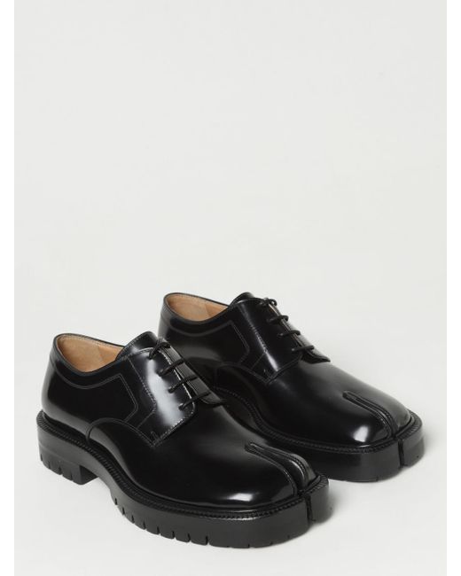 Maison Margiela Black Brogue Shoes for men