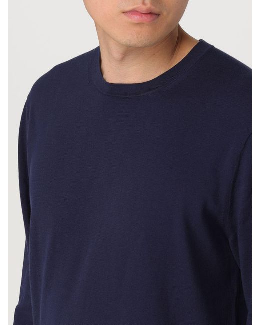 T-shirt Michael in maglia di cotone di Michael Kors in Blue da Uomo