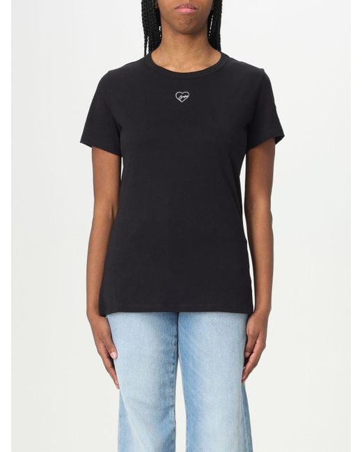 T-Shirt Femme Boss en coloris Black