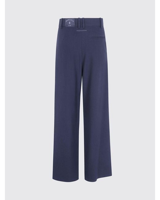 MM6 by Maison Margiela Blue Pants