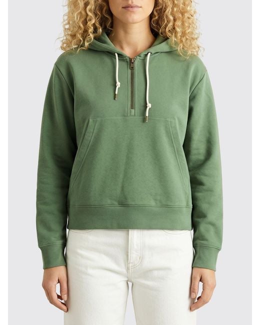 Filson Green Cotton Hoodie