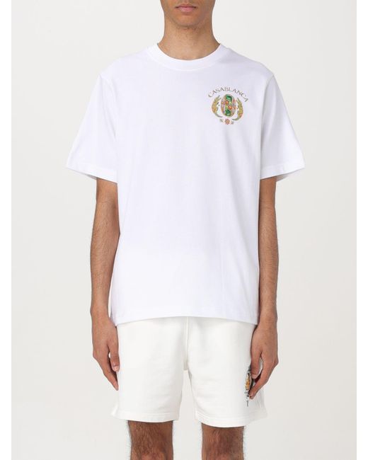Casablancabrand T-shirt in White für Herren