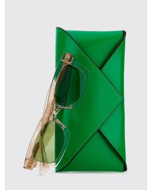 Bottega Veneta Green Classic Recycled Acetate Glasses