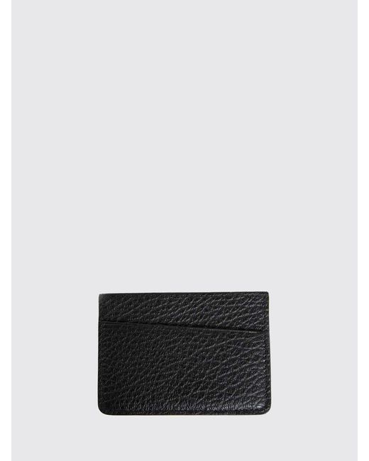 Maison Margiela White Calfskin Card Holder for men