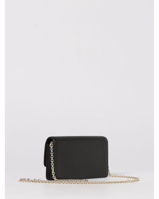 Emporio Armani Gray Grained Leather Bag