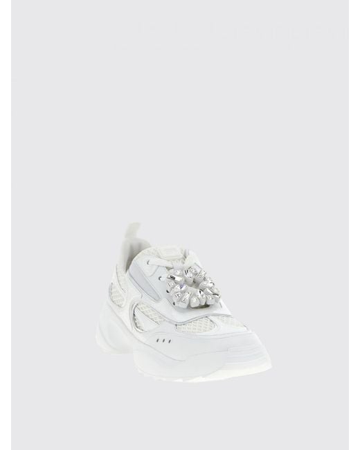 Roger Vivier White Sneakers
