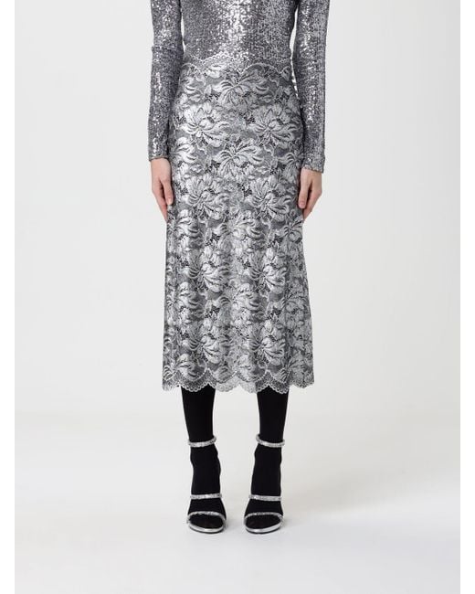 Rabanne Gray Skirt