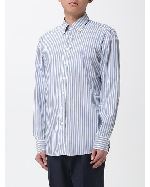 Etro Blue Shirt for men